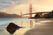 Komar Golden Gate Papier Peint Intissé 368x248cm | yourdeclineoration.com