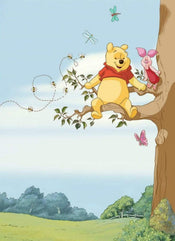 Komar Winnie Pooh Tree Papier Peint 184x254cm 4 pièces | yourdeclineoration.com