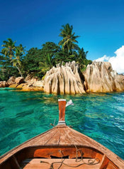 Wizard+Genius St Pierre Island At Seychelles Papier Peint Intissé 192x260cm 4 bandes | yourdeclineoration.com