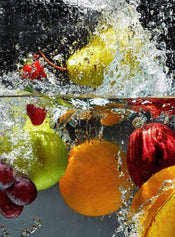 Wizard+Genius Refreshing Fruit Papier Peint Intissé 192x260cm 4 bandes | yourdeclineoration.com