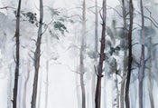 Wizard+Genius Watercolour Forest Papier Peint Intissé 384x260cm 8 bandes | yourdeclineoration.com