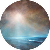 Wizard+Genius Strength and Silence Papier Peint Intissé 140x140cm rond | yourdeclineoration.com