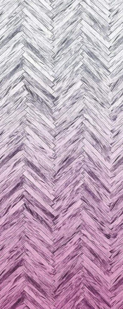 Komar Herringbone Pink Papier Peint Intissé 100x250cm 1 bande | yourdeclineoration.com