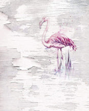 Komar Pink Flamingo Papier Peint Intissé 200x250cm 2 bandes | yourdeclineoration.com
