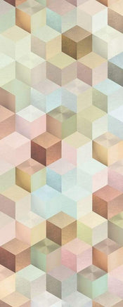 Komar Cubes Papier Peint Intissé 100x250cm 1 bande | yourdeclineoration.com