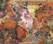 Komar Gobelin Papier Peint Intissé 300x250cm 3 bandes | yourdeclineoration.com