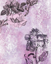 Komar Baroque Pink Papier Peint Intissé 200x250cm 2 bandes | yourdeclineoration.com