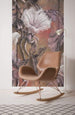 Komar Bloomin Papier Peint Intissé 100x250cm 1 bande ambiance | yourdeclineoration.com