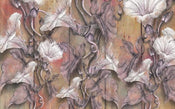 Komar Bloomin Papier Peint Intissé 400x250cm 4 bandes | yourdeclineoration.com