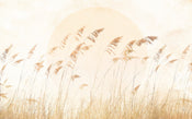 Komar Dune Grass Intisse Papier Peint 400x250cm 8 bandes | yourdeclineoration.com