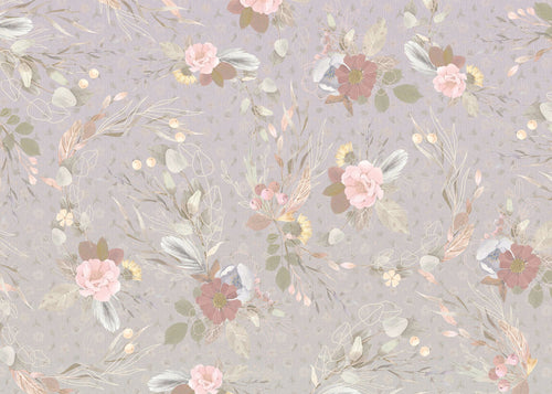 Komar Endless Spring Intisse Papier Peint 350x250cm 7 bandes | yourdeclineoration.com