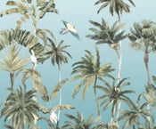 Komar Foret de Palmiers Intisse Papier Peint 300x250cm 6 bandes | yourdeclineoration.com