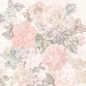 Komar Gardenia Intisse Papier Peint 250x250cm 5 bandes | yourdeclineoration.com