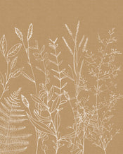 Komar Herbs Garden Intisse Papier Peint 200x250cm 4 bandes | yourdeclineoration.com