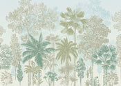 Komar Milla de Palma Intisse Papier Peint 350x250cm 7 bandes | yourdeclineoration.com
