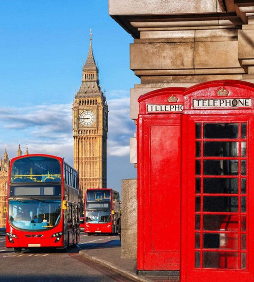 Dimex Big Ben Papier Peint 225x250cm 3 bandes | yourdeclineoration.com