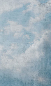 Dimex Blue Clouds Abstract Papier Peint 150x250cm 2 bandes | yourdeclineoration.com