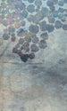 Dimex Blue Leaves Abstract Papier Peint 150x250cm 2 bandes | yourdeclineoration.com