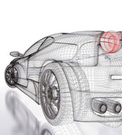Dimex Car Model Light Papier Peint 225x250cm 3 bandes | yourdeclineoration.com