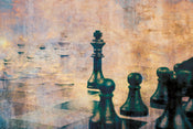Dimex Chess Abstract Papier Peint 375x250cm 5 bandes | yourdeclineoration.com