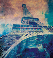 Dimex Eiffel Tower Abstract I Papier Peint 225x250cm 3 bandes | yourdeclineoration.com