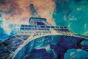 Dimex Eiffel Tower Abstract I Papier Peint 375x250cm 5 bandes | yourdeclineoration.com