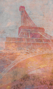 Dimex Eiffel Tower Abstract II Papier Peint 150x250cm 2 bandes | yourdeclineoration.com