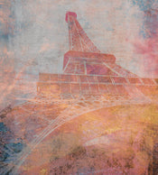 Dimex Eiffel Tower Abstract II Papier Peint 225x250cm 3 bandes | yourdeclineoration.com
