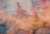 Dimex Eiffel Tower Abstract II Papier Peint 375x250cm 5 bandes | yourdeclineoration.com