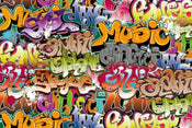 Dimex Graffiti Art Papier Peint 375x250cm 5 bandes | yourdeclineoration.com