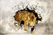 Dimex Hunting Panther Papier Peint 375x250cm 5 bandes | yourdeclineoration.com