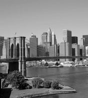 Dimex Manhattan Gray Papier Peint 225x250cm 3 bandes | yourdeclineoration.com