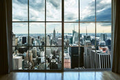 Dimex Manhattan Window View Papier Peint 375x250cm 5 bandes | yourdeclineoration.com