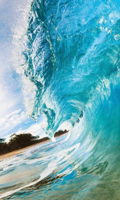Dimex Ocean Wave Papier Peint 150x250cm 2 bandes | yourdeclineoration.com