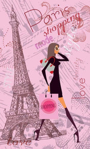 Dimex Paris Style Papier Peint 150x250cm 2 bandes | yourdeclineoration.com