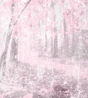 Dimex Pink Forest Abstract Papier Peint 225x250cm 3 bandes | yourdeclineoration.com