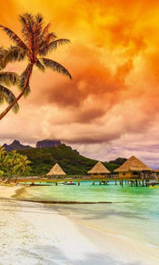 Dimex Polynesia Papier Peint 150x250cm 2 bandes | yourdeclineoration.com