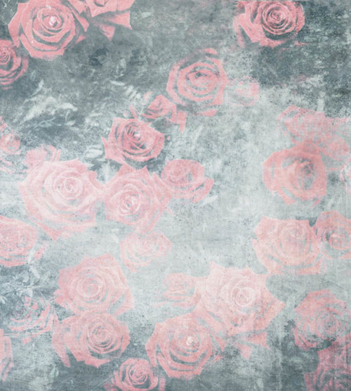 Dimex Roses Abstract I Papier Peint 225x250cm 3 bandes | yourdeclineoration.com