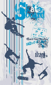 Dimex Skate Papier Peint 150x250cm 2 bandes | yourdeclineoration.com