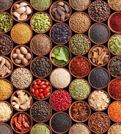 Dimex Spice Bowls Papier Peint 225x250cm 3 bandes | yourdeclineoration.com