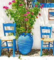 Dimex Traditional Greece Papier Peint 225x250cm 3 bandes | yourdeclineoration.com