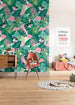 Komar Minnie Mouse Tropical Papier Peint Intissé 200x280cm 4 bandes ambiance | yourdeclineoration.com