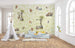 Komar Winnie Pooh Friends Papier Peint Intissé 300x280cm 6 bandes ambiance | yourdeclineoration.com