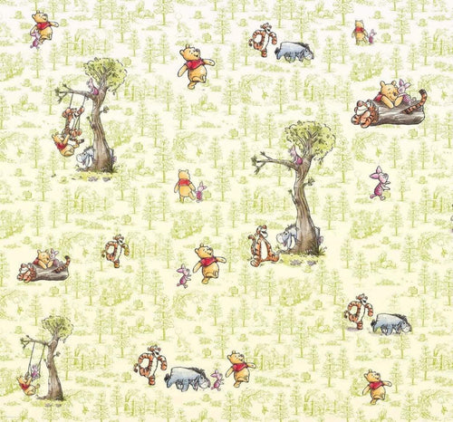 Komar Winnie Pooh Friends Papier Peint Intissé 300x280cm 6 bandes | yourdeclineoration.com