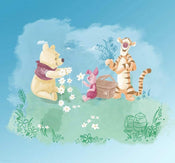 Komar Winnie Pooh Picnic Papier Peint Intissé 300x280cm 6 bandes | yourdeclineoration.com