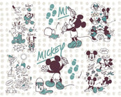 Komar Mickey and Friends Papier Peint Intissé 350x250cm 7 bandes | yourdeclineoration.com