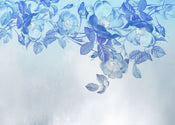 Komar Blue Aura Intisse Papier Peint 350X250cm 7 Bandes | yourdeclineoration.com