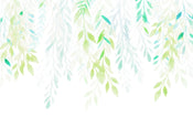 Komar Summer Leaves Intisse Papier Peint 350X250cm 7 Bandes | yourdeclineoration.com