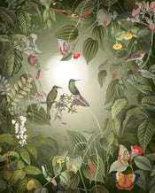 Komar Wildlife Birds Intisse Papier Peint 200X250cm 4 Bandes | yourdeclineoration.com