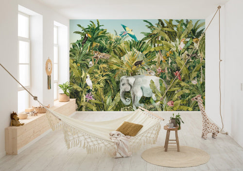 Komar Intisse Papier Peint Iax8 0002 Jungle Expedition Interieur | yourdeclineoration.com